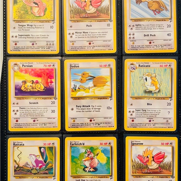 TOTAL OF 119–Pokemon TGC   Card Collection 1995 All In Mint Condition - Picture 13 of 16